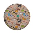 thumbnail image 3 of Rv Spare Tire Cover 14 inch - colorful Dog Cute Tire Covers for Trailers, Adjustable Camper Spare Tire Cover, 3 of 7