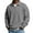 Gray #001, variant on Long Sleeve Polo Shirts for Men Big and Tall Quarter Zip Collared Waffle Shirt Casual Thermal Workout Golf Clothes Light Blue M