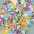 thumbnail image 3 of Easter Garlands Stripe Tinsel Wreath Spring Easter Home Decoration Ornament Gift, 3 of 4