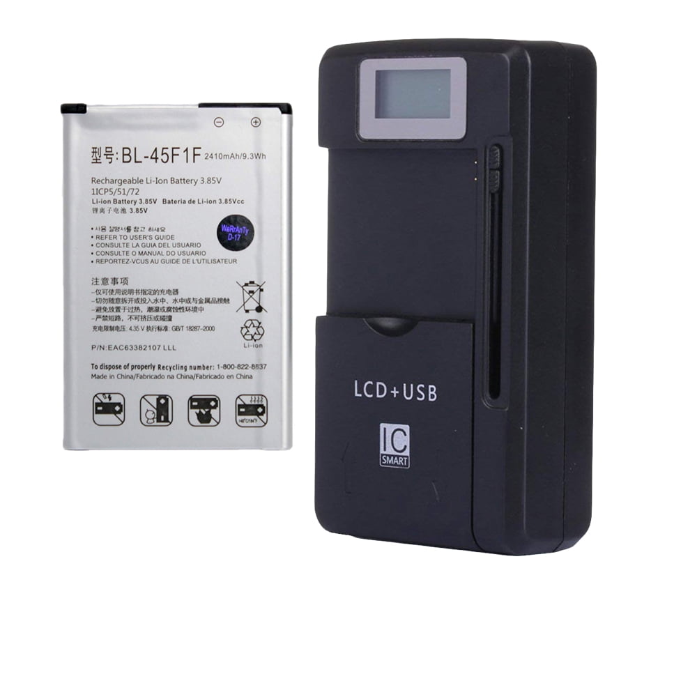 2 Pack Replacement Battery For Lg Bl 46cn Walmart Com