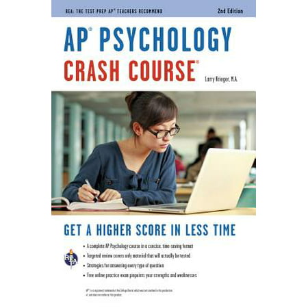 Ap(r) Psychology Crash Course, 2nd Ed., Book +