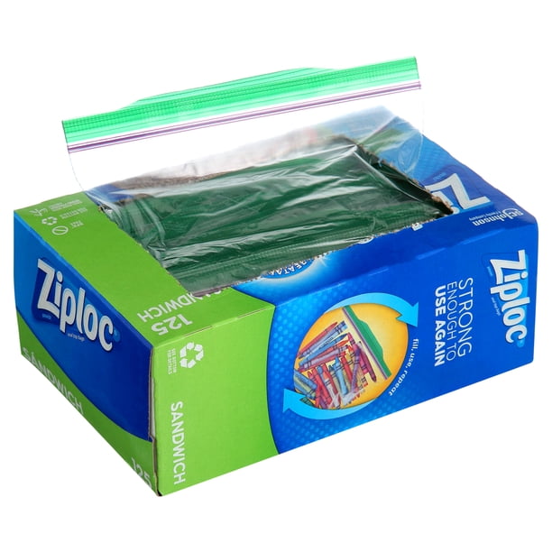 Ziploc Variety Pack - Transparent zip bags for ecommerce - Walmart