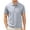 Gray, variant on Mens Striped Collared Golf Shirts Short Sleeve Lightweight Performance Moisture Wicking Tops Business Sport Daily Casual Outdoor Tees Pink M