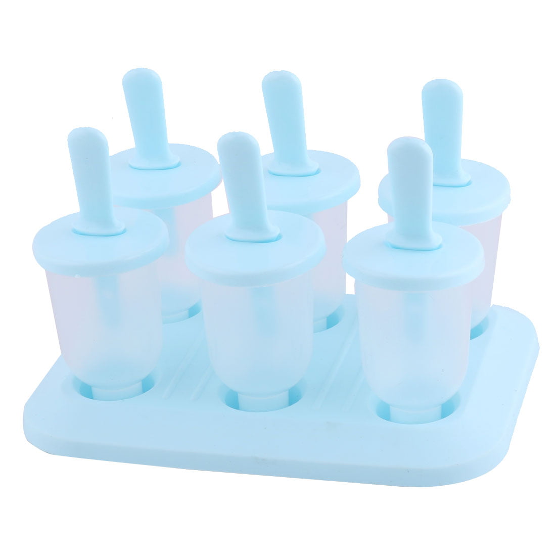 Kitchen Plastic 6 Compartments Frozen Candy Ice Lolly