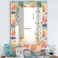 thumbnail image 2 of DESIGN ART Designart 'Tropical Mood Pineapple 4' Bohemian and Eclectic Mirror - Vanity Printed Mirror 23.7 in. wide x 31.5 in. high, 2 of 5