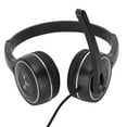 thumbnail image 2 of Auriculares para niños estéreo omnidireccional 4D rodeado profesional de PVC con cable USB PC auriculares para clase en línea para música, 2 of 7