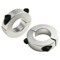 thumbnail image 4 of BTOER 2pcs Clamp Collar Double Split Fixed Rings 20mm To 30mm Diameter Shaft Collar Clamp Type Split Collars Retaining Rings, 4 of 9
