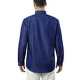 thumbnail image 6 of sogami Men's Denim Shirts Long Sleeve Casual Button Down Shirt Regular fit, 6 of 6