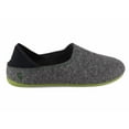 thumbnail image 3 of Gottstein Men Women Slippers 'Wool Slip-On', anthracite green, 3 of 7
