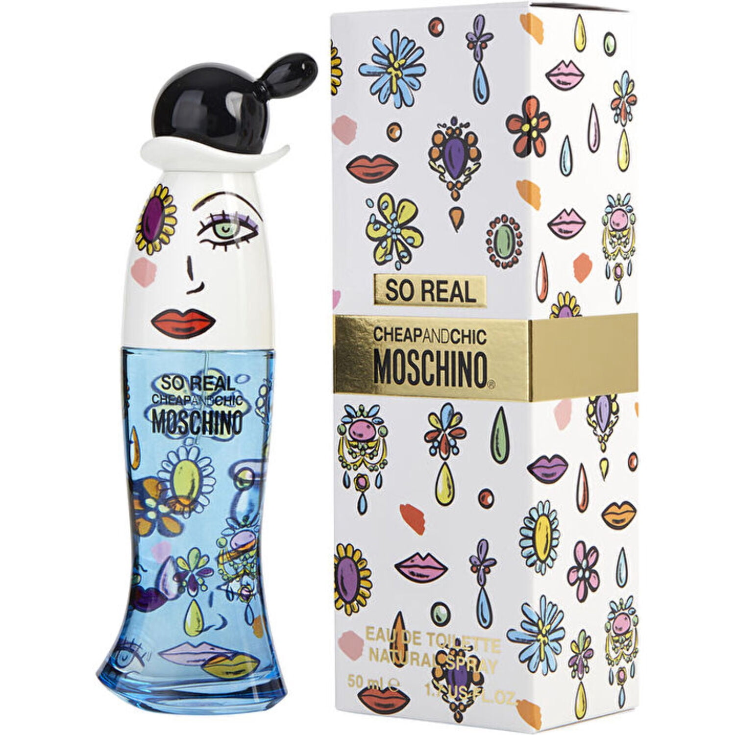 Moschino So Real Cheap & Chic Eau de Toilette, Perfume for Women, 1.7 Oz