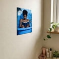 thumbnail image 4 of ZHONGYUTONG Black Women Bathroom Canvas Wall Art African American Bathroom Picture Prints Black Girl Reading Poster Minimalist Paintings Wall Decor for Toilet Restroom (16.00" x 24.00"), 4 of 5