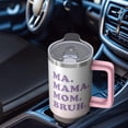 thumbnail image 4 of Mom Deserves The Best Gift - 40 Oz Stainless Steel Tumbler Cup - Excellent Mothers Day Birthday Christmas Gift from Her Children, 4 of 5