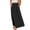 Black, variant on YTCAMLO A Line Womens Tiered Skirts Summer Casual Long Skirts Elastic Waist Pleated Skirts with Pockets Lightweight Eyelet Maxi Skirt, Black S