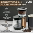 thumbnail image 5 of Kaffe KF8023 Burr Coffee Grinder, Spice Grinder. 5.5oz/14 Cup, Copper, 5 of 7