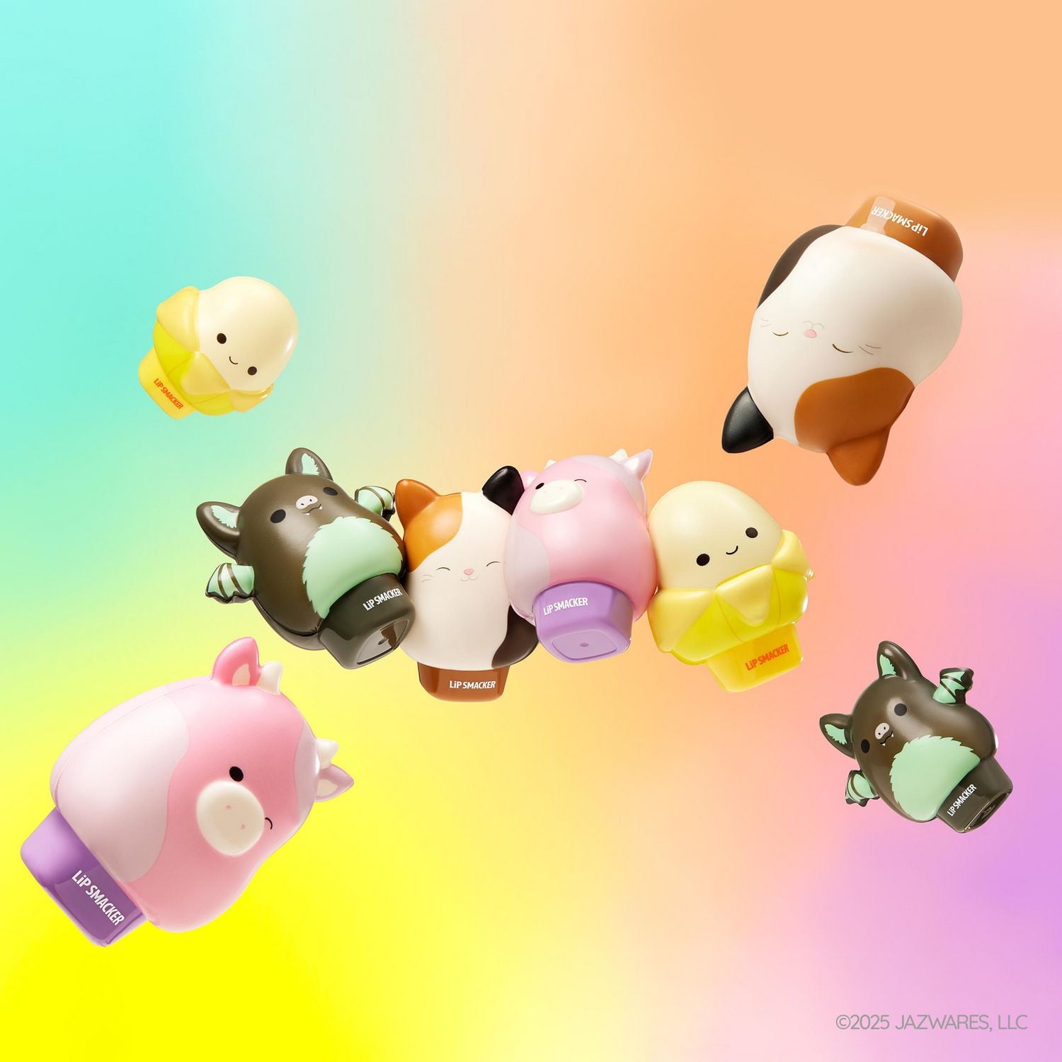 Squishmallows Lip Smacker Balm, The iconic Squishmallows Squad