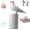 White, variant on The Dirty Birdy Soap Dispenser (300ml/10oz), Bird Poop Soap Dispenser, Funny Foam Soap Dispenser for Bathroom & Kitchen