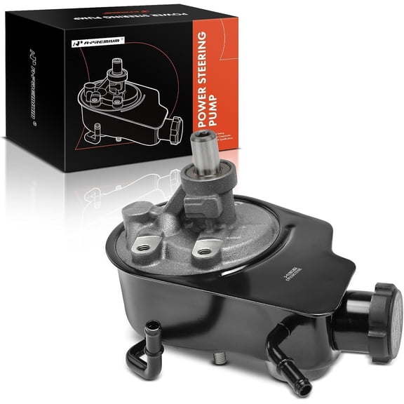 A-Premium Power Steering Pump with Reservoir Compatible with Cadillac Escalade 2003-2006, Escalade ESV, Escalade EXT & Chevrolet Avalanche 1500, Suburban 1500, Tahoe & GMC Yukon, Yukon XL 1500