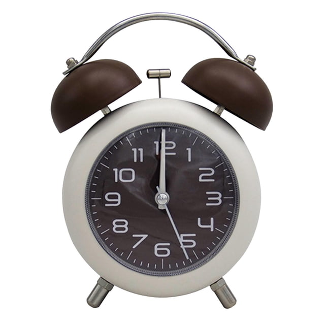 Children's primary and secondary school students' bedside desktop electronic clock night light silent cute mechanical clock pointer alarm clock