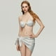 thumbnail image 2 of Conjunto traje baño piezas para mujer 3 piezas, traje baño con volantes y vestido playa, con parte con y, 2 of 5