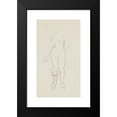 thumbnail image 2 of Adolf Sternschuss 10x14 Black Modern Framed Museum Art Print Titled - Act of Standing Woman (1908), 2 of 5