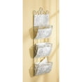 thumbnail image 2 of Letter Organizer Wall Mount, Classic File Sorter Mail Folder White Letter Storage, 2 of 3