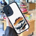 thumbnail image 2 of Proteja su iPhone 15 Pro Max 14 13 12 Pro 11 con estilo con una moderna funda plateada de doble capa para teléfono: ¡gráficos divertidos incluidos!, 2 of 4