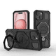 thumbnail image 1 of Funda GANGXUN para iPhone 15 , magnética, ligera, soporte 360°, antigolpes, 1 of 4