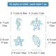 thumbnail image 3 of 16 hojas de 4 estilos de animales marinos para ventanas, calcomanías de arcoíris para ventanas, calcomanías anticolisión para vidrio estático, pegatinas de alerta para atrapar el sol, película, 3 of 8