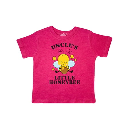 

Inktastic Cute Bee Uncle s Little Honeybee with Stars Gift Toddler Boy or Toddler Girl T-Shirt