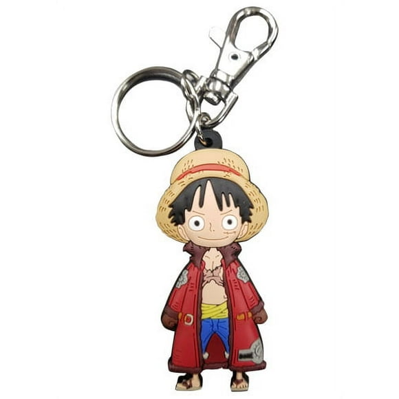 Key Chain - One Piece - SD Luffy Long Coat New Licensed ge48168