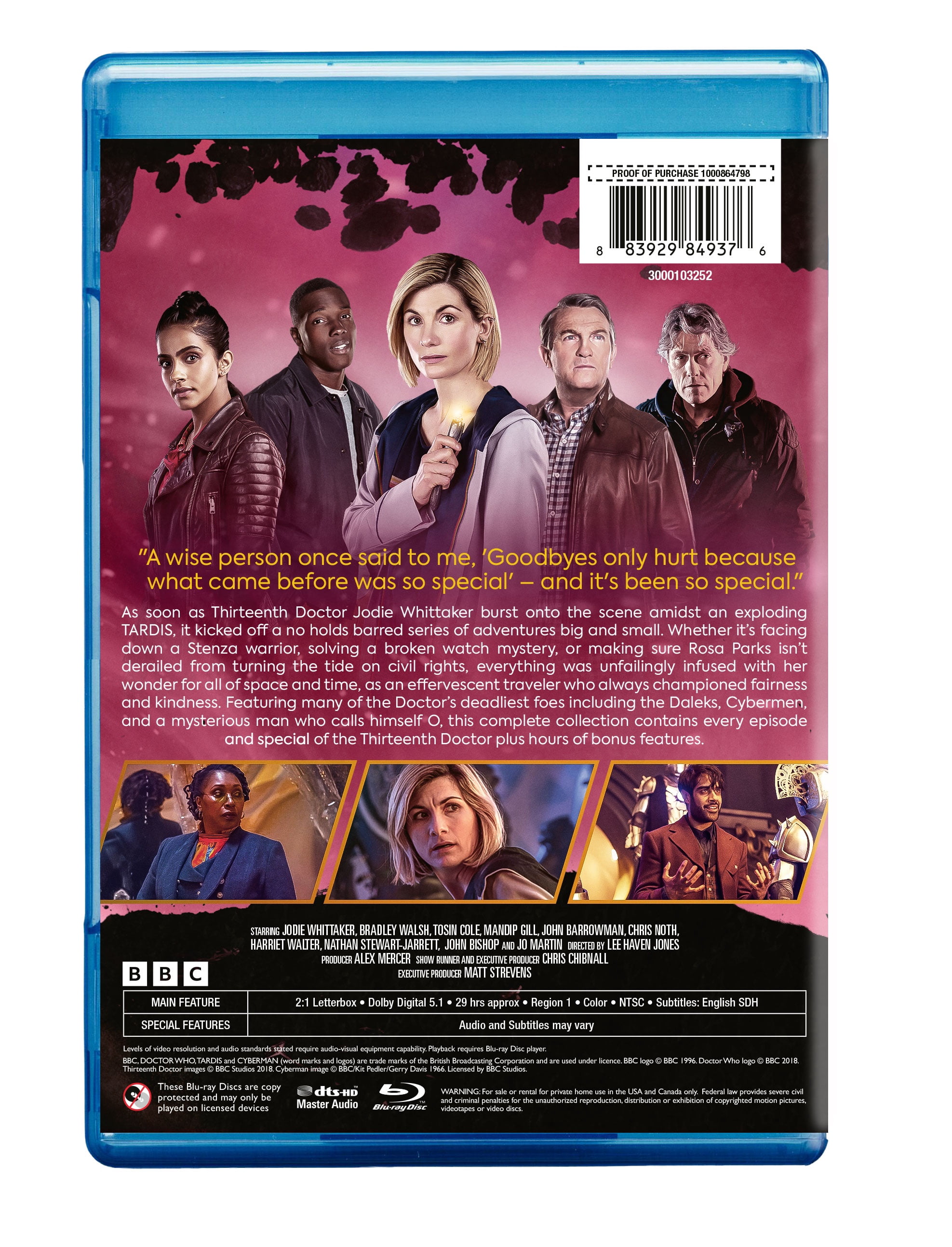 Doctor Who: The Complete Jodie Whittaker Years (Blu-ray), Science Fiction, BBC