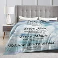 thumbnail image 6 of Bible Verse Blanket with Inspirational Thoughts and Prayers Christian Faith Gifts Soft Warm Religious Throw Blanket Bible Gifts Plush Lightweight Scriptures Blanket 80x60 Inch, 6 of 6
