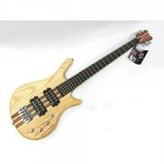 Kona 5-String Electric Bass Guitar - Thru Neck