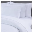thumbnail image 3 of han chong Liam White King Size Bed in a Bag Comforter Set - 7 Pieces Coin Pattern Lightweight Comforter with Bed Sheets, Pillowcases & Shams Bedding Set for All, 3 of 9