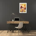 thumbnail image 3 of Loreth, Lanie 11x14 White Modern Wood Framed Museum Art Print Titled - Sonata II, 3 of 4