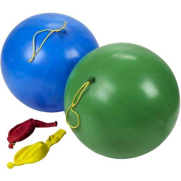 Punch Latex Balloons - 4 ct (BONUS 1 FUN CHOPS)