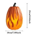 2024 Fall Flame Lighted Pumpkins Pumpkin Battery Powered Flame Lighted