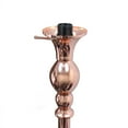thumbnail image 2 of Elegant Designs 1 Light Torchiere Floor Lamp with Marbleized White Glass Shade, 2 of 8