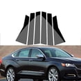 thumbnail image 4 of Possbay 6pcs Set Pillar Posts Door Window Trim Cover Fits Chevrolet Impala 2014-2020 19, 4 of 5