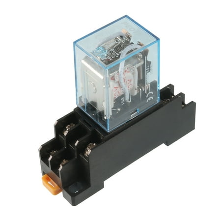 Unique Bargains 24V Coil DPDT 8Pin Motor Control Electromagnetic Power Relay w Socket price history on PriceWatchPro