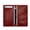 WINE RED, variant on Personal Checkbook Cover Leather – Checkbook Holder for Duplicate Checks, Long Wallet Style Case with Card Slots, Premium Gift for Men & Women