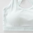 thumbnail image 5 of OGLCCG Sports Bra for Teens Girls Padded Medium Support Criss Cross Back Strappy Workout Bra High Impact Gym Activewear Top 5-15 Years, 5 of 5