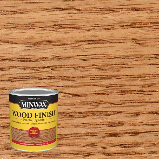 Minwax Wood Finish, Sedona Red, 1 Quart - Walmart.com - Walmart.com