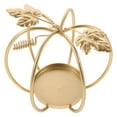 thumbnail image 1 of Shisuyan Iron Pumpkin Candle Holder 1Set Golden For Coffee Table Decor 11.4X11.4X5.1In, 1 of 8