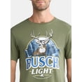 thumbnail image 4 of Anheuser Busch Busch Light Mountains Graphic Tee Shirt, Sizes S-3XL, 4 of 5