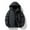#H-Black, variant on GuangCheng Mens Jacket Waterproof Ski Windproof Zippered Hooded Button Stand Collar Winter Thick Fleece Warm Coats