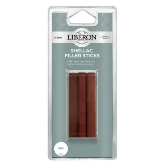 Liberon: Shellac Filler Sticks - Dark Wood Tones