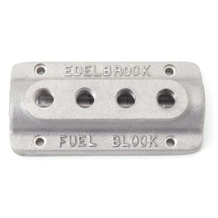 Edelbrock Fuel Block Quad As Cast