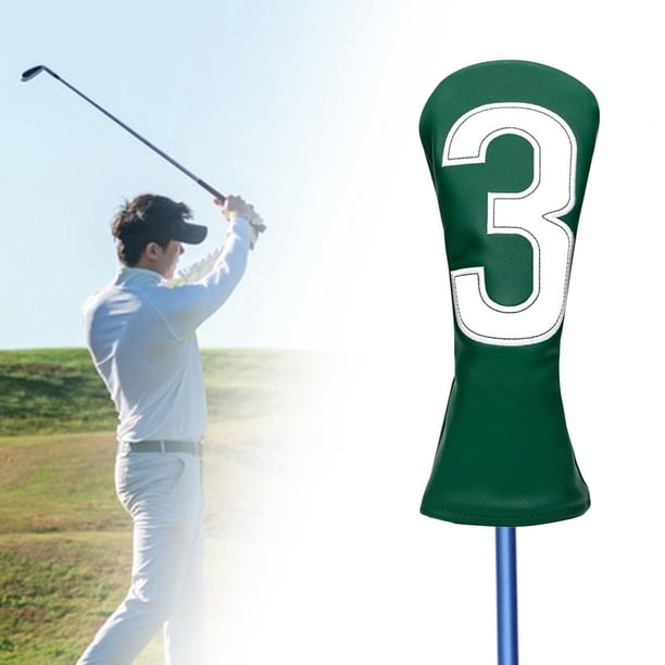 Funda de cabeza para golf Cola protector impermeable PU Universal para bolsa de golf 125x30cm