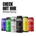 thumbnail image 2 of blk. Elderberry Sparkling Water, Naturally Decaffeinated, 16oz, 12 Pack, 2 of 5